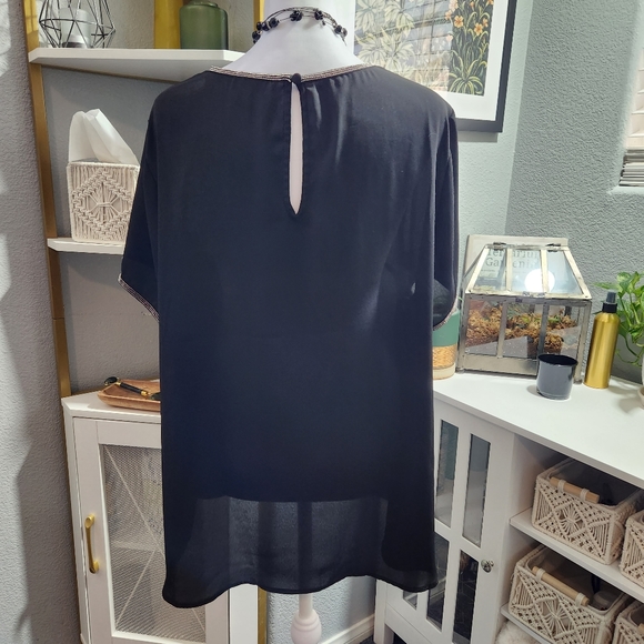 Torrid black blouse - Picture 2 of 7